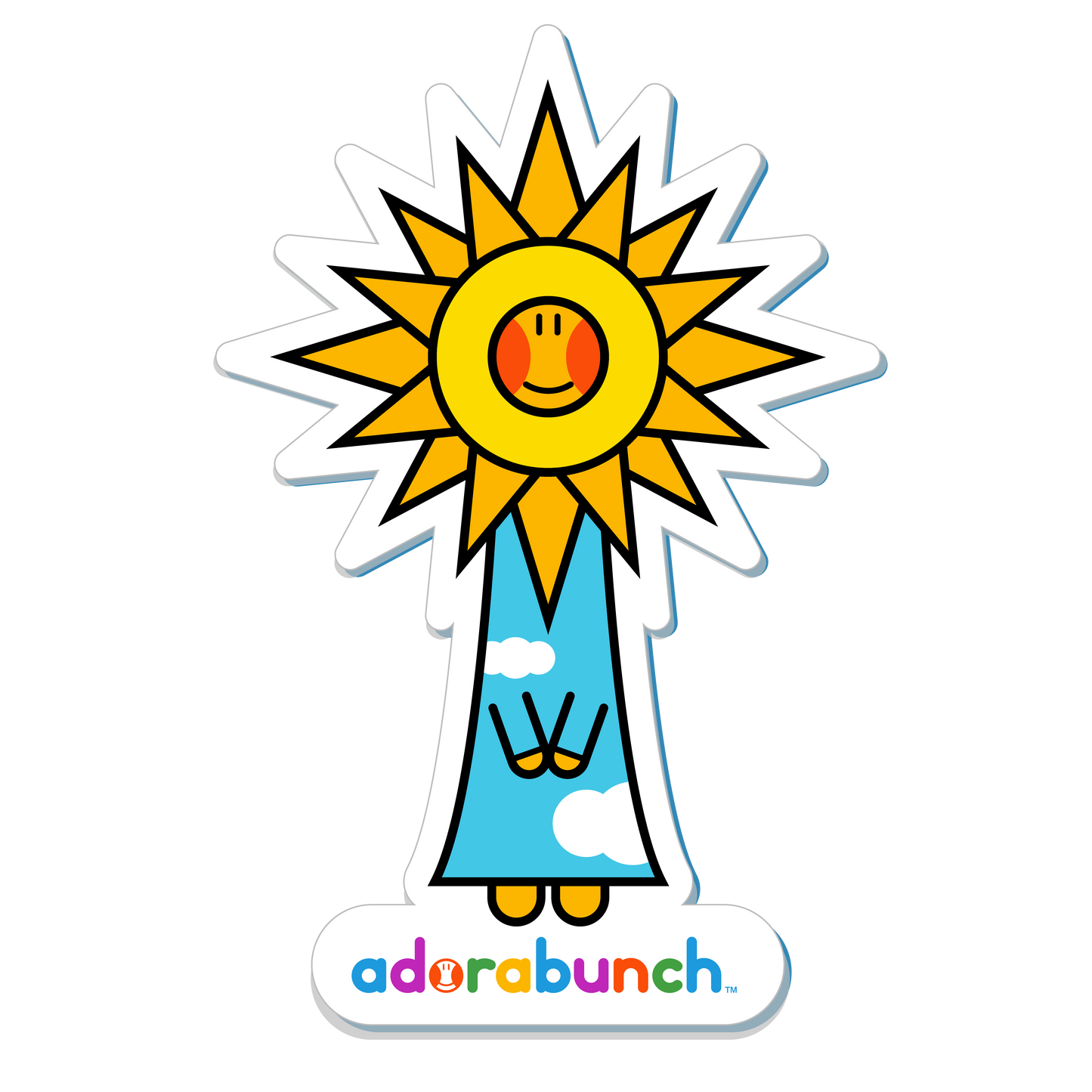 Sun Sticker