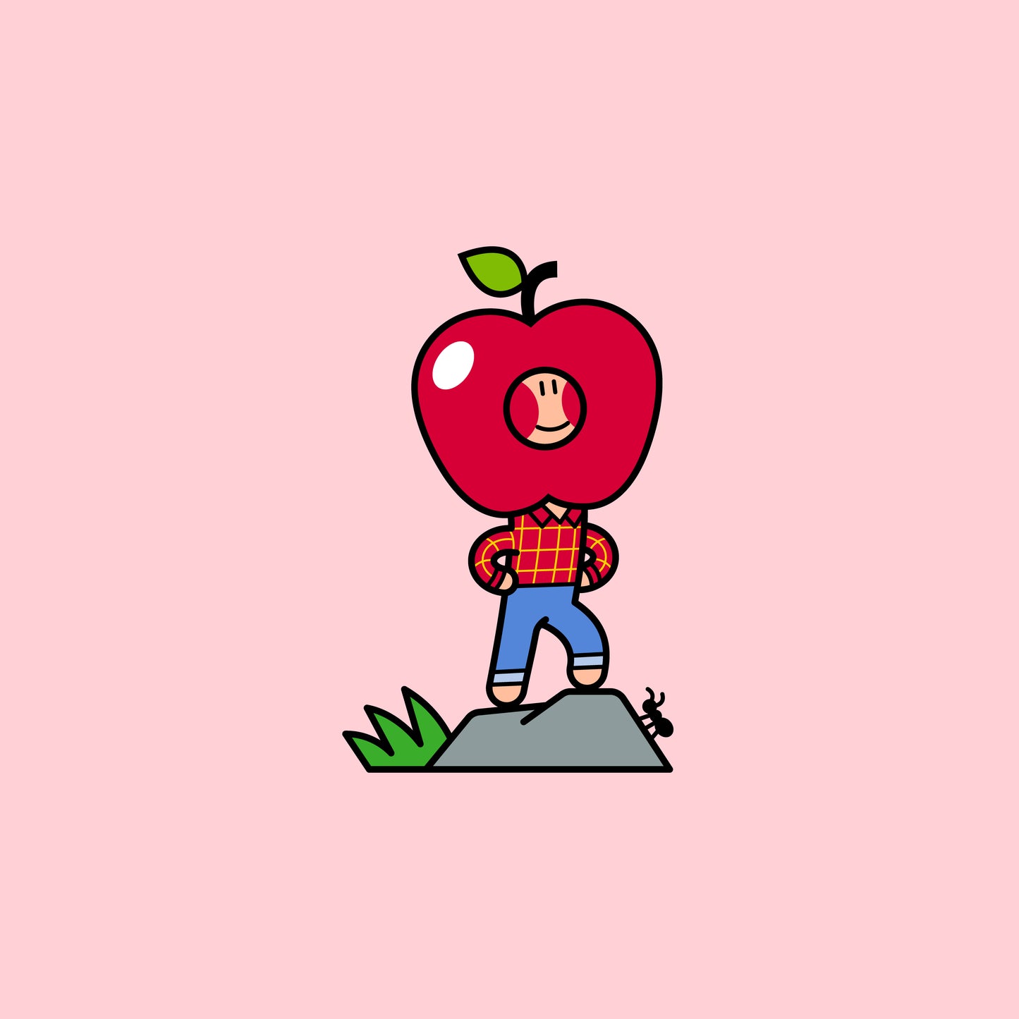Bold Apple Tee