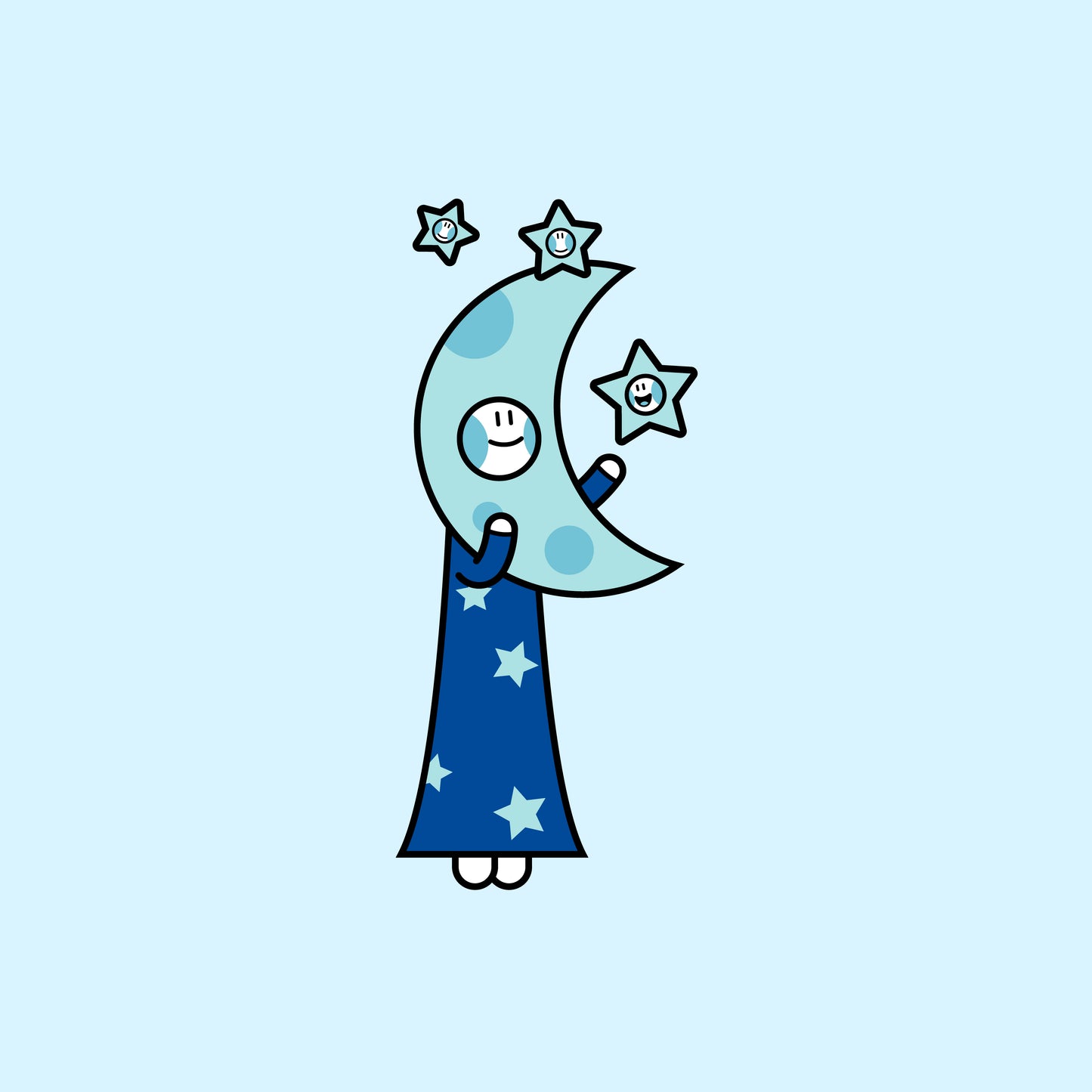 Moon and Stars Tee