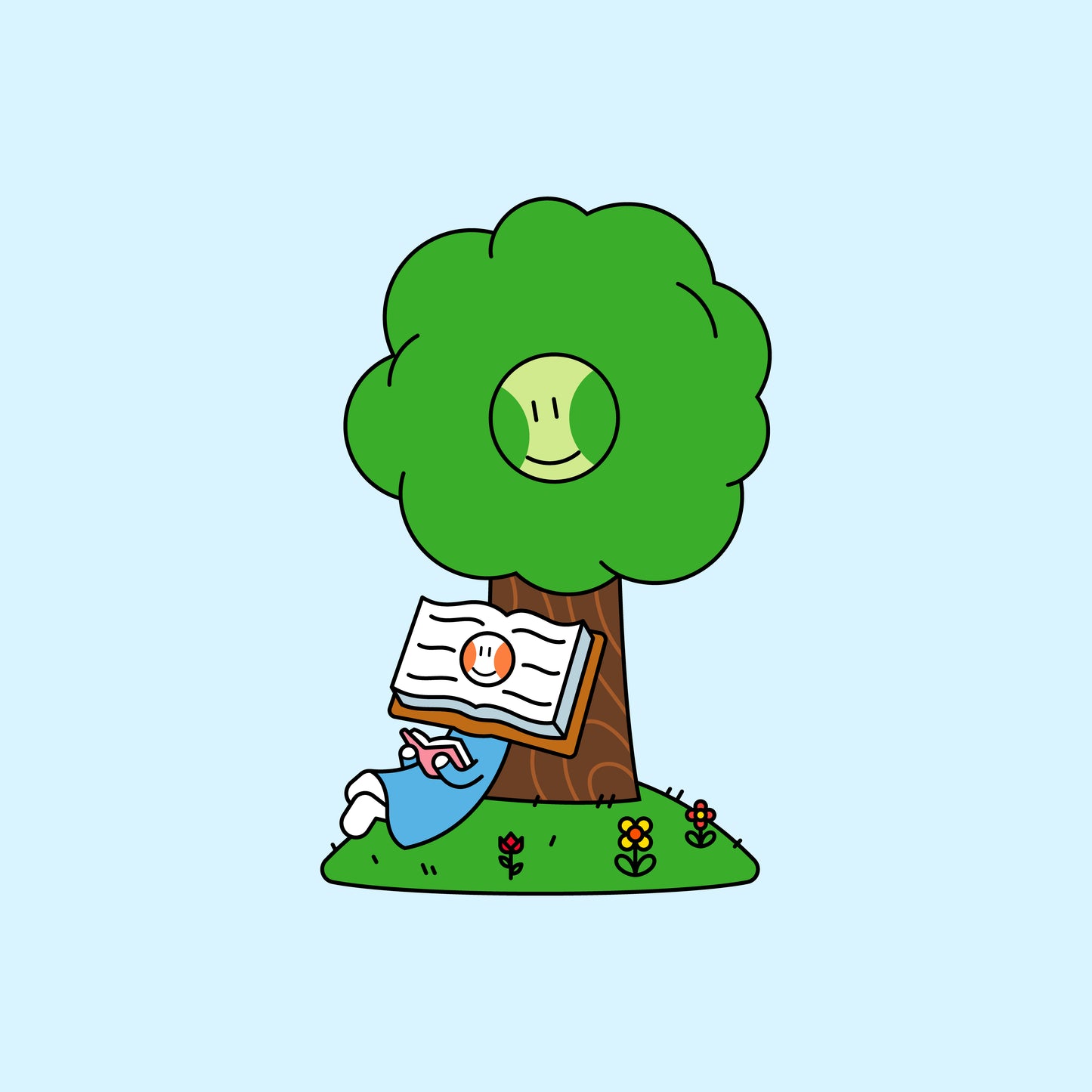 Reading Tree Tee